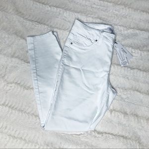 NWT d.jeans White High Waist Ankle Size 8